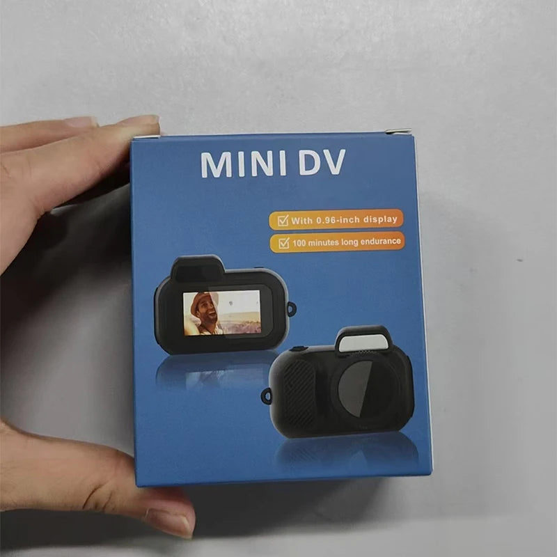Mini Y3000 Keychain Camera 8MP Photo Support SD Card with Screen Tiny Digital Body Cameras Thumb Cam DV Camcorder Micro for Kids