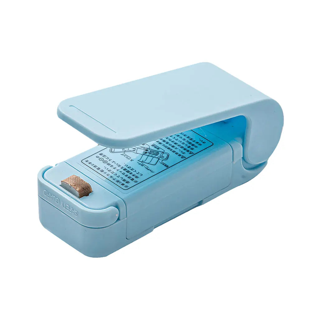 Mini Heat Bag Packaging Sealer Portable Plastic Bag Clip Sealing Machine Food Storage Seal Snack Sealing Kitchen Gadgets